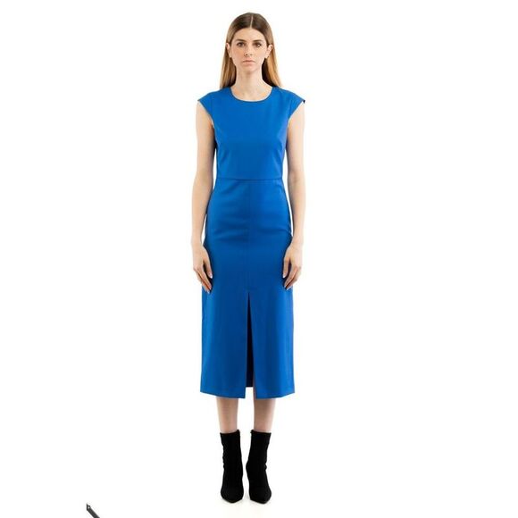 Patrizia Pepe Blue Polyester Casual Women's Dress
